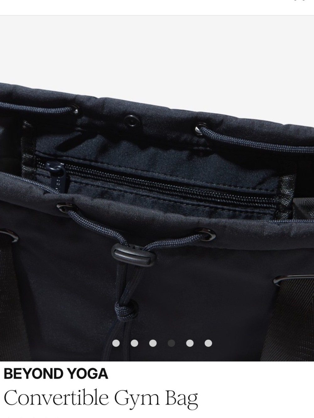 Beyond Yoga Everyday Convertible Tote Backpack - Picture 10 of 15